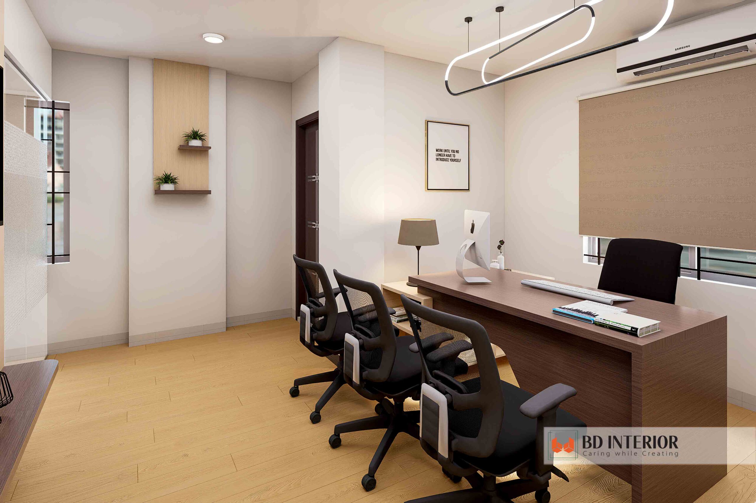 Boss room interior